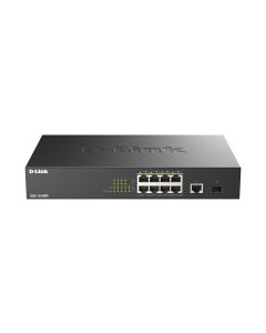 D-Link DGS-1010MP/E netwerk-switch Unmanaged L2 Gigabit Ethernet (10/100/1000) Power over Ethernet (PoE) 1U Zwart