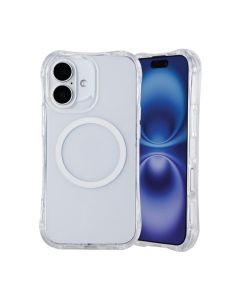 eSTUFF INFINITE (GRS) PORTO iPhone 12 - iPhone 16 Clear Magnetic Cover mobiele telefoon behuizingen Hoes Transparant