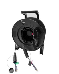 Vivolink 50m OPTIC HDMI 4K Amored cable on drum HDMI kabel HDMI Type A (Standaard) Zwart