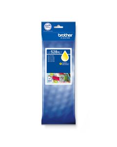 Brother LC528XLY Yellow Ink Cartridge inktcartridge 1 stuk(s) Origineel Ultrahoog rendement Geel
