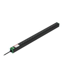 APC Easy Rack PDU, Basic, verticaal, 1-fasig, 3,7 kW, 230 V, 16 A, 20 x C13- en 4 x C19-aansluitingen, IEC 60309-stekker