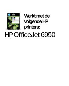HP 903 4-pack originele inktcartridges, cyaan/magenta/geel