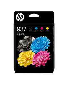 HP 937 originele CMYK-inktcartridge 4 stuks