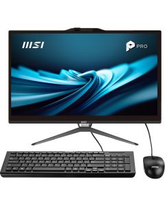 MSI Pro AP222T 14M-428FR Intel® Core™ i5 i5-14400 54,6 cm (21.5") 1920 x 1080 Pixels Touchscreen Alles-in-één-pc 8 GB DDR4-SDRAM 500 GB SSD Windows 11 Pro Wi-Fi 6E (802.11ax) Zwart