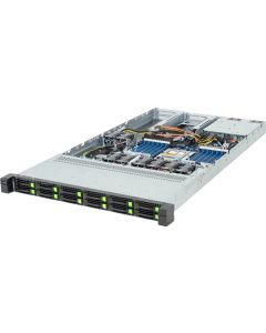 GIGABYTE R163-ZG2-AAJ2 Rev. 3.x AMD SoC Socket SP5 Rack (1U) Zwart, Staal