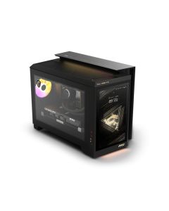 MSI MEG Vision X AI 2NVR7-236AT Intel Core Ultra 7 265K 64 GB DDR5-SDRAM 2 TB SSD NVIDIA GeForce RTX 5070 Ti Windows 11 Home Desktop PC Zwart
