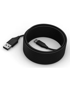 Lenovo Video Bar USB 2.0 Cable 5m USB-kabel USB A USB C 0,48 Gbit/s Zwart