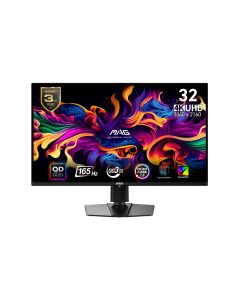 MSI MAG 321UPDE QD-OLED computer monitor 80 cm (31.5") 3840 x 2160 Pixels 4K Ultra HD Zwart