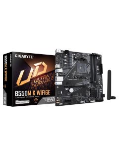 GIGABYTE B550M K WIFI6E AMD B550 Socket AM4 micro ATX