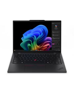Lenovo ThinkPad T14s Gen 6 (Snapdragon) Copilot+ PC X1E-78-100 Laptop 35,6 cm (14") WUXGA 32 GB LPDDR5x-SDRAM 1 TB SSD Wi-Fi 7 (802.11be) Windows 11 Pro Zwart Duits