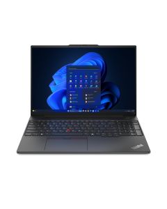 Lenovo ThinkPad E16 Gen 2 (AMD) AMD Ryzen™ 5 7535HS Laptop 40,6 cm (16") WUXGA 8 GB DDR5-SDRAM 256 GB SSD Wi-Fi 6E (802.11ax) Windows 11 Pro Zwart Duits