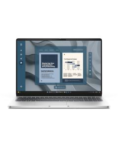 DELL Pro 16 PC16255 Copilot+ PC AMD Ryzen AI 5 340 Laptop 40,6 cm (16") Full HD+ 16 GB DDR5-SDRAM 512 GB SSD Wi-Fi 6E (802.11ax) Windows 11 Pro Platina Tsjechisch, Slovaaks