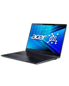 Acer TravelMate P4 TMP414-55-TCO-714G Intel Core Ultra 7 255U Laptop 35,6 cm (14") WUXGA 32 GB DDR5-SDRAM 1 TB SSD Wi-Fi 7 (802.11be) Windows 11 Pro Zwart QWERTZ Duits