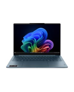 Lenovo Yoga Slim 7 14AKP10 Copilot+ PC AMD Ryzen AI 7 350 Laptop 35,6 cm (14") 2.8K 16 GB LPDDR5-SDRAM 512 GB SSD Wi-Fi 7 (802.11be) Windows 11 Home Blauwgroen Duits