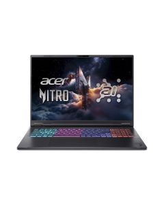 Acer Nitro 18 AI AMD AN18-61-R1H6 AMD Ryzen AI 7 PRO 350 Laptop 45,7 cm (18") WQXGA 32 GB DDR5-SDRAM 1 TB SSD NVIDIA GeForce RTX 5070 Ti Wi-Fi 6E (802.11ax) Windows 11 Home Zwart QWERTZ Duits