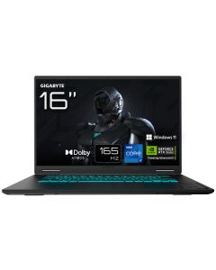 GIGABYTE GAMING A16 CWHI3FR894SH laptop Intel® Core™ i7 i7-13620H 40,6 cm (16") WUXGA 16 GB DDR5-SDRAM 1 TB SSD NVIDIA GeForce RTX 5070 Wi-Fi 6E (802.11ax) Windows 11 Home Zwart AZERTY Frans