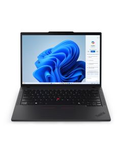Lenovo ThinkPad T14 Gen 5 (Intel) Intel Core Ultra 5 135U Laptop 35,6 cm (14") Touchscreen WUXGA 16 GB DDR5-SDRAM 256 GB SSD Wi-Fi 6E (802.11ax) Windows 11 Pro Zwart Duits