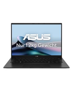 ASUS Zenbook 14 OLED UM3406GA-QD032W Copilot+ PC AMD Ryzen AI 7 445 Laptop 35,6 cm (14") WUXGA 32 GB LPDDR5x-SDRAM 1 TB SSD Wi-Fi 6E (802.11ax) Windows 11 Home Zwart