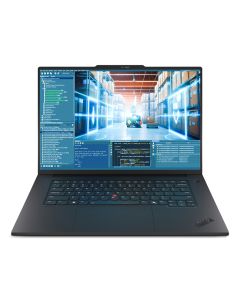 Lenovo ThinkPad T1g Gen 8 Intel Core Ultra 7 255H Laptop 40,6 cm (16") WQUXGA 64 GB LPDDR5x-SDRAM 512 GB SSD NVIDIA GeForce RTX 5060 Laptop GPU Wi-Fi 7 (802.11be) Windows 11 Pro Zwart Duits