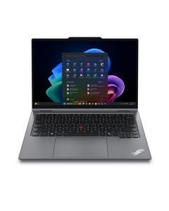 Lenovo ThinkPad X1 2-in-1 Gen 11 Aura Edition Copilot+ PC Intel Core Ultra 7 355 Hybride (2-in-1) 35,6 cm (14") Touchscreen WUXGA 32 GB LPDDR5x-SDRAM 1 TB SSD Wi-Fi 7 (802.11be) Windows 11 Pro Grijs Duits