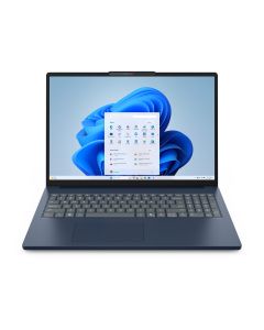Lenovo IdeaPad Slim 3 16IRH10 Intel® Core™ i5 i5-13420H Laptop 40,6 cm (16") WUXGA 16 GB DDR5-SDRAM 1 TB SSD Wi-Fi 7 (802.11be) Blauw Duits
