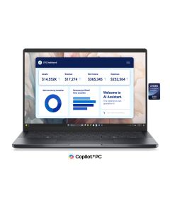 DELL Pro 14 Premium PA14250 Copilot+ PC Intel Core Ultra 5 236V Laptop 35,6 cm (14") Full HD+ 16 GB LPDDR5x-SDRAM 512 GB SSD Wi-Fi 7 (802.11be) Windows 11 Pro Grijs Duits