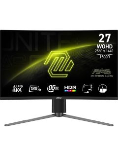 MSI MAG 27CQ6PF computer monitor 68,6 cm (27") 2560 x 1440 Pixels Wide Quad HD LCD Zwart