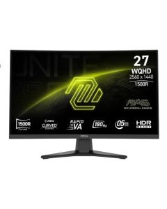 MSI MAG 275CQFDE E18 computer monitor 68,6 cm (27") 2560 x 1440 Pixels Wide Quad HD LED Zwart