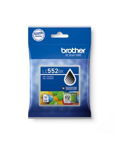 Brother LC552BK inktcartridge 1 stuk(s) Origineel High (L) Yield Zwart