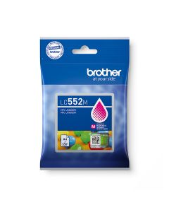 Brother LC552M inktcartridge 1 stuk(s) Origineel Magenta