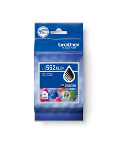 Brother LC552XLBK inktcartridge 1 stuk(s) Origineel Zwart