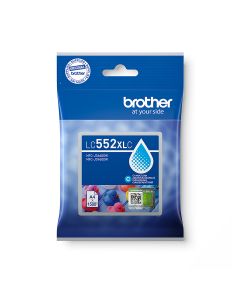 Brother LC552XLC inktcartridge 1 stuk(s) Origineel Cyaan