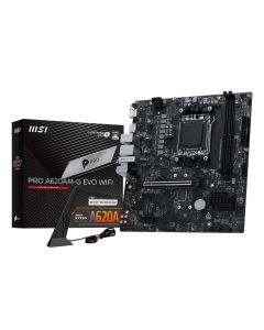 MSI Pro A620AM-G EVO WIFI AMD A620A Socket AM5 micro ATX