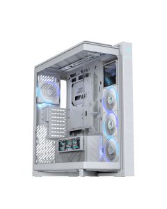 ASUS ROG CRONOX GR801 CURVE TG ARGB WHITE Midi Tower Wit