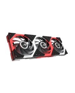 ASUS ROG Eurux GR120 ARGB Fan Triple Pack Computer behuizing Ventilator 12 cm Zwart 3 stuk(s)