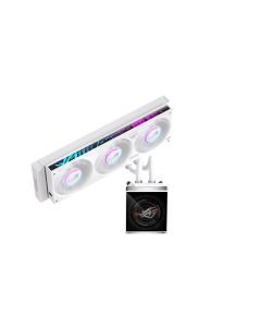 ASUS ROG STRIX SLC IV 360 ARGB LCD WHT Processor Alles-in-één vloeistofkoeler 12 cm Wit 1 stuk(s)