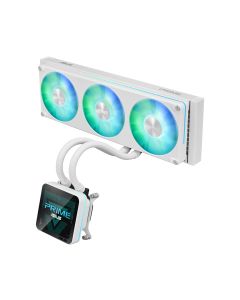 ASUS PRIME SLC II 360 ARGB LCD WHT Processor Alles-in-één vloeistofkoeler 12 cm Wit 1 stuk(s)