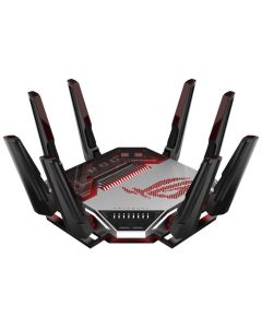 ASUS ROG Rapture GT-BN98 draadloze router 10 Gigabit Ethernet Quad-band (2.4 GHz / 5 GHz-1 / 5 GHz-2 / 6 GHz) Zwart, Wit