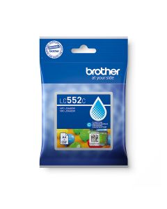 Brother LC552C inktcartridge 1 stuk(s) Origineel Cyaan