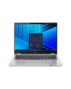 Acer TravelMate P4 TMP414-55-TCO-5880 Intel Core Ultra 5 225U Laptop 35,6 cm (14") WUXGA 16 GB DDR5-SDRAM 512 GB SSD Wi-Fi 7 (802.11be) Windows 11 Pro Blauw