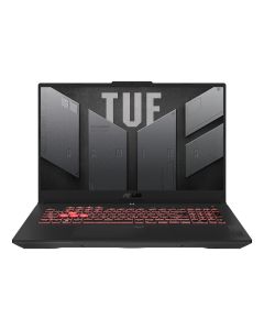 ASUS TUF Gaming A17 TUF707NUQ-DICHX146W AMD Ryzen™ 7 170 Laptop 43,9 cm (17.3") Full HD 16 GB DDR5-SDRAM 512 GB SSD NVIDIA GeForce RTX 4050 Wi-Fi 6 (802.11ax) Windows 11 Home Zwart, Grijs