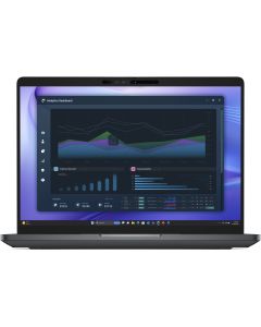 DELL Pro Precision 5 14 PW514261 Copilot+ PC Intel Core Ultra 7 366H Mobiel werkstation 35,6 cm (14") WUXGA 32 GB LPDDR5x-SDRAM 1 TB SSD NVIDIA RTX PRO 500 Blackwell Wi-Fi 7 (802.11be) Windows 11 Pro Zwart Duits