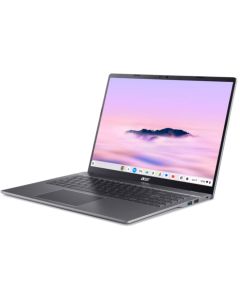Acer Chromebook CB516-1H-33JX Intel Core 3 100U 40,6 cm (16") WUXGA 8 GB LPDDR5x-SDRAM 256 GB SSD Wi-Fi 6E (802.11ax) ChromeOS Grijs QWERTZ Duits