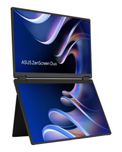 ASUS ZenScreen Duo MB14FCD Draagbare monitor Zwart 35,6 cm (14") LCD 1920 x 1200 Pixels