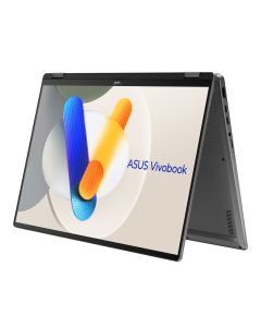 ASUS Vivobook 16 Flip TP3607SA-SI716W Copilot+ PC Intel Core Ultra 7 256V Hybride (2-in-1) 40,6 cm (16") Touchscreen WUXGA 16 GB LPDDR5x-SDRAM 512 GB SSD Wi-Fi 7 (802.11be) Windows 11 Home Grijs QWERTZ Duits