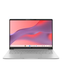 ASUS Chromebook CM14 CM1406CM4A-LY0050 MediaTek Kompanio Kompanio 540 35,6 cm (14") WUXGA 8 GB LPDDR5x-SDRAM 128 GB eMMC Wi-Fi 6E (802.11ax) ChromeOS Zilver QWERTZ Duits