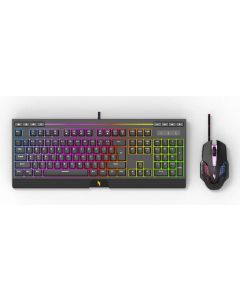Acer NAK200 + NMW200 toetsenbord Inclusief muis Gamen USB US International Zwart