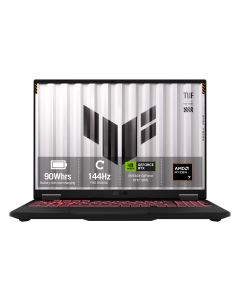 ASUS TUF Gaming A16 FA608UP-TU131W AMD Ryzen™ 7 260 Laptop 40,6 cm (16") WUXGA 16 GB DDR5-SDRAM 1 TB SSD NVIDIA GeForce RTX 5070 Laptop GPU Wi-Fi 6E (802.11ax) Windows 11 Home Grijs QWERTZ Duits