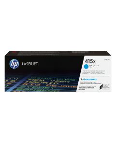 HP 415X originele high-capacity cyaan LaserJet tonercartridge