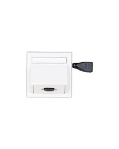 Vivolink WI221184 wandcontactdoos HDMI Wit